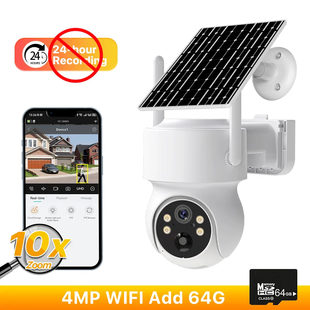 Solar Security Camera