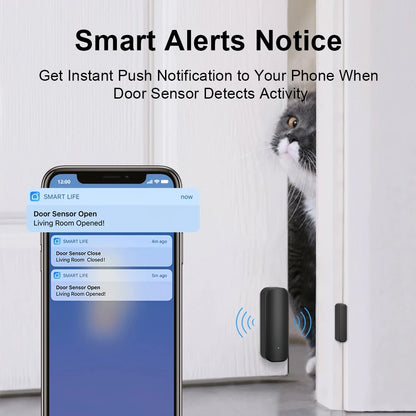 Instant Home Protection – Get Alerts the Moment a Door or Window Opens