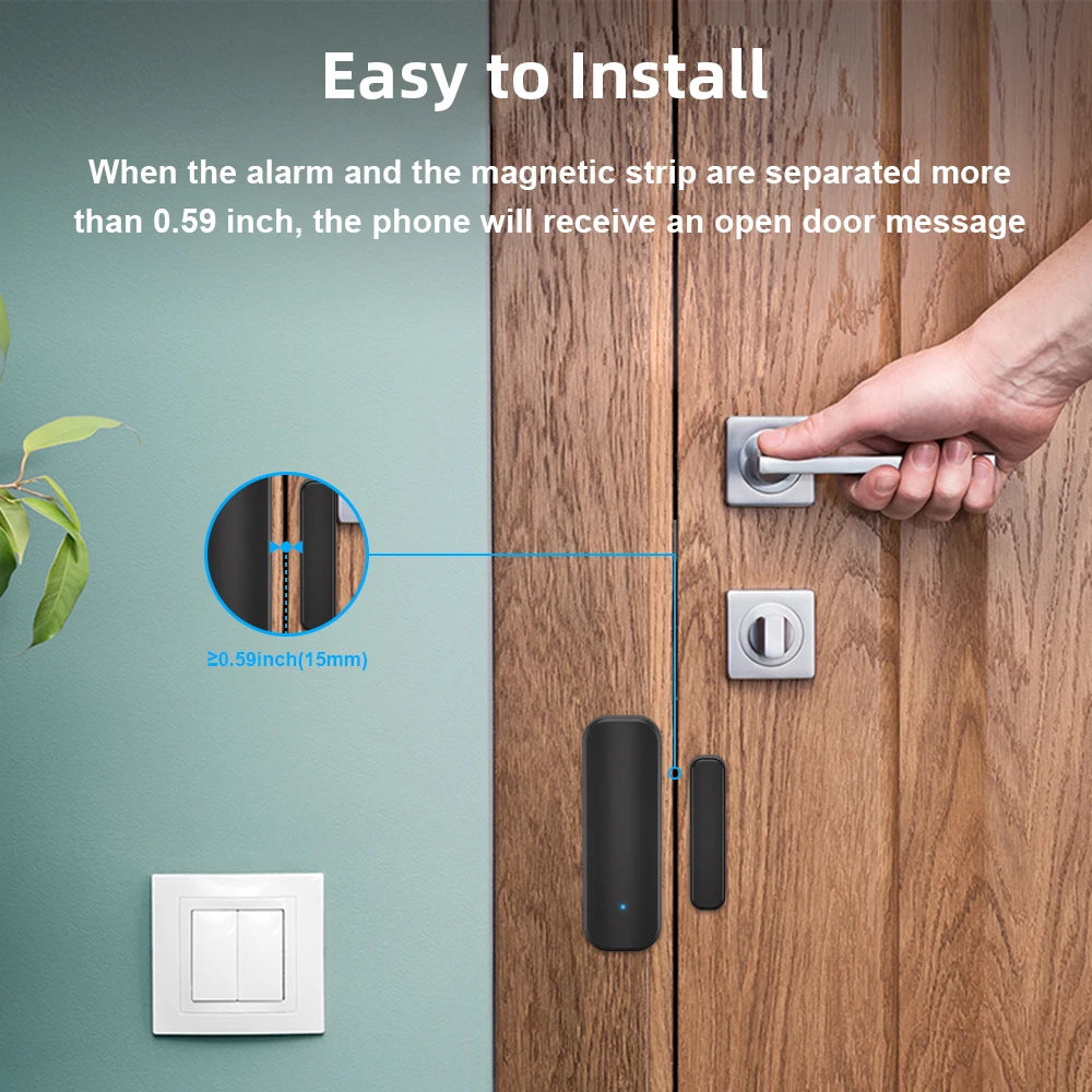 Instant Home Protection – Get Alerts the Moment a Door or Window Opens