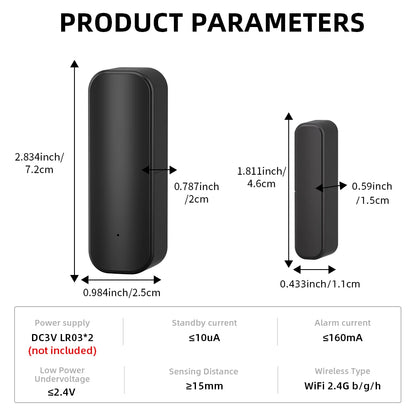 Instant Home Protection – Get Alerts the Moment a Door or Window Opens